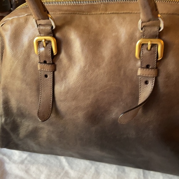 Authentic Prada Ombré Glacé Double Zipper - Picture 8 of 13